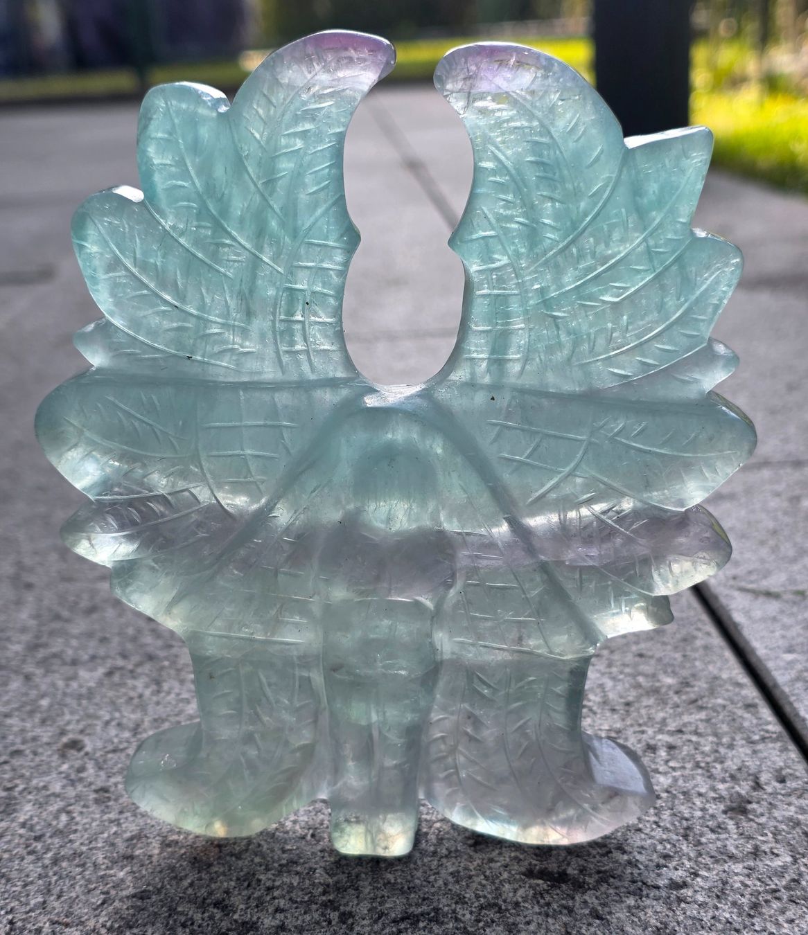 Minerali & Pietre curative: Fluorit Seraphim Engel 576g – Nuovo e nell'imballaggio originale da Matzingen venduto da Shay_Crystalz 2