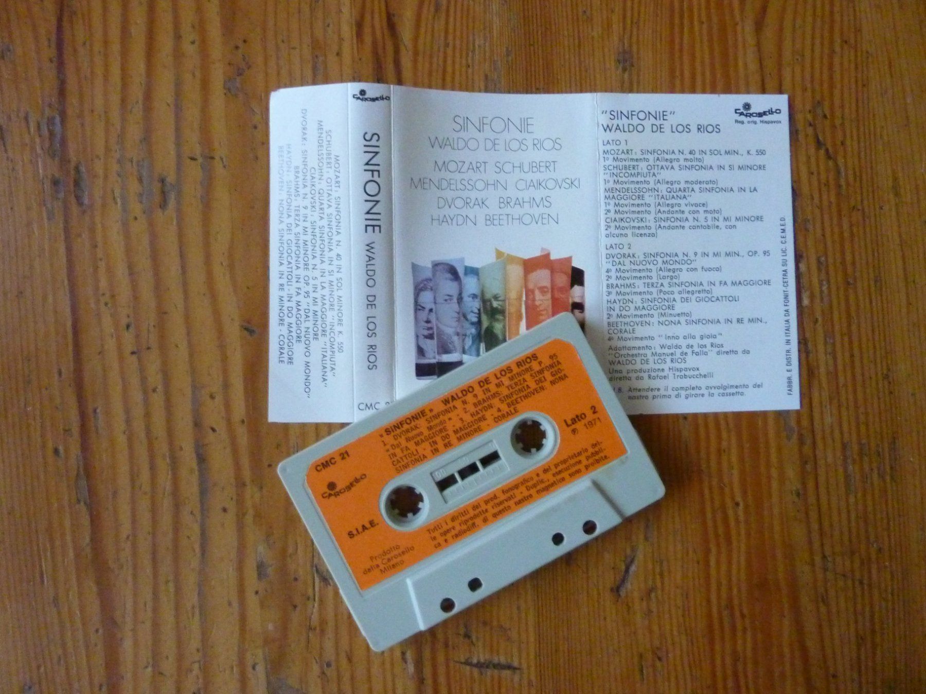 Musicassette: Musikkassette: Waldo de los Rios – Usato da Effretikon venduto da Lupari 2
