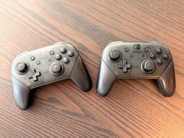 2× Pro-Controller für Nintendo Switch, wie neu