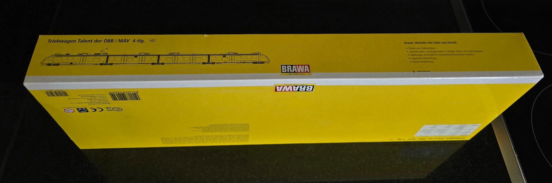 Brawa Modellini di ferrovie: Brawa ÖBB/MAV Talent 4-tlg – Nuovo (secondo la descrizione) da Gossau ZH venduto da BbKlarinette 4
