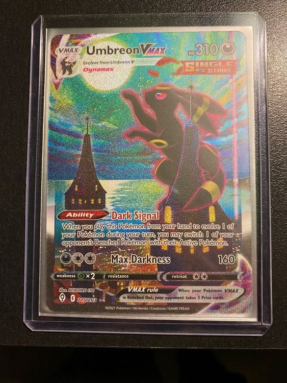 Pokémon TCG Umbreon VMax Alt Art / Evolving Skies Kaufen auf Ricardo