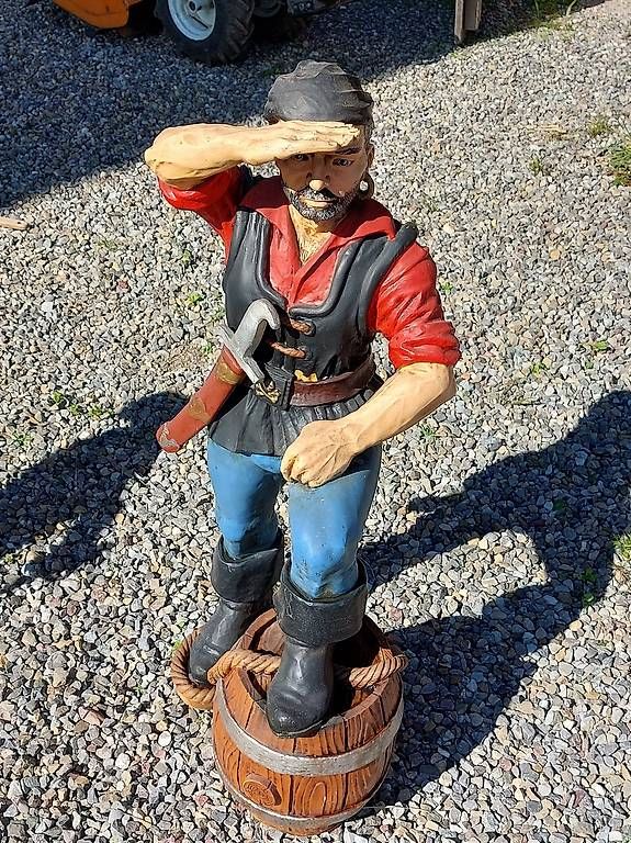 Statuette: Pirat, Dekoration – Usato da Ottikon venduto da nag-champa77