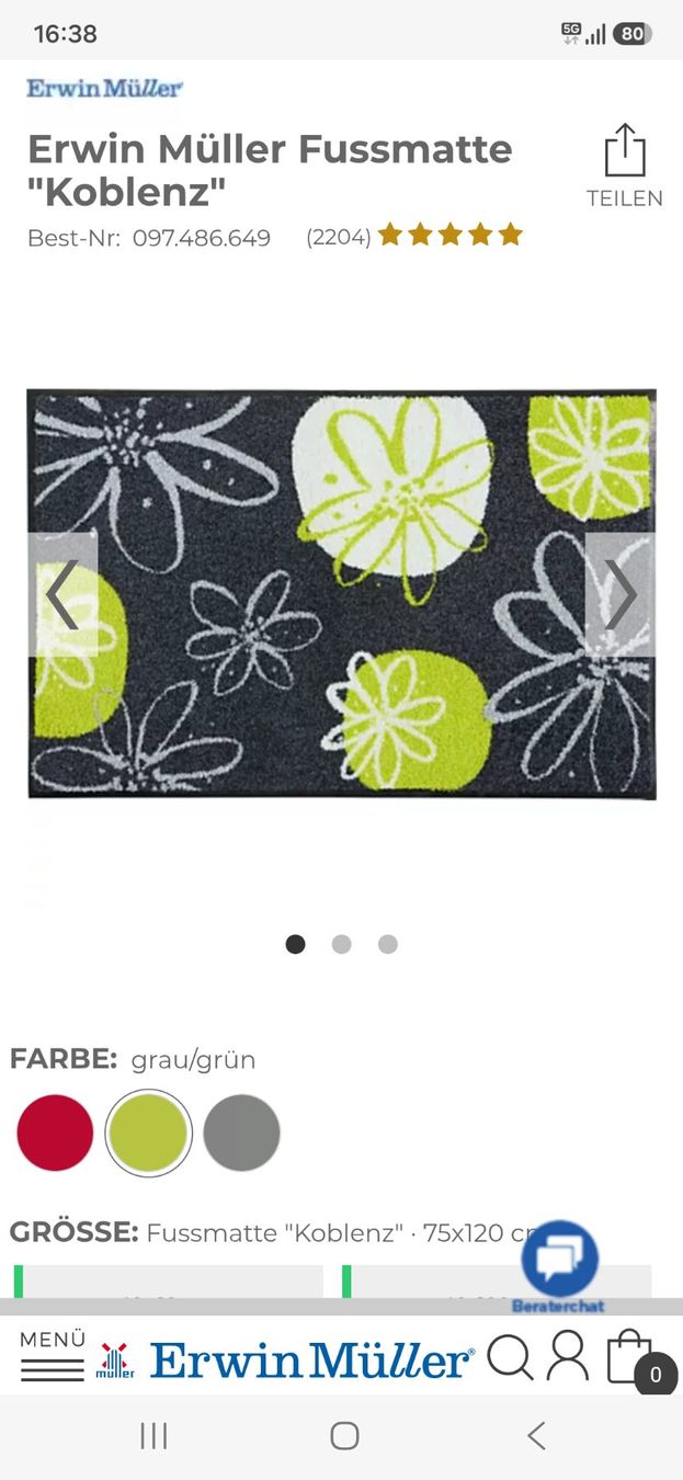 Tapis: Fussmatte Neu – Neuf (Voir description) à Gampel par sas_v7jp