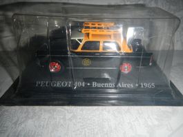 Peugeot 404 Taxi de Buenos Aires 1:43