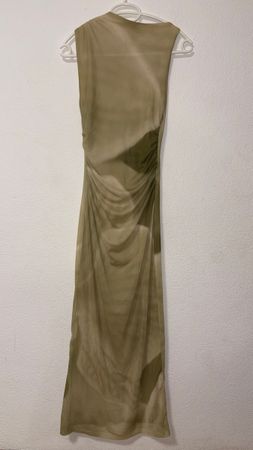 Elegant Khaki Dress - Perfect for Summer Evenings!