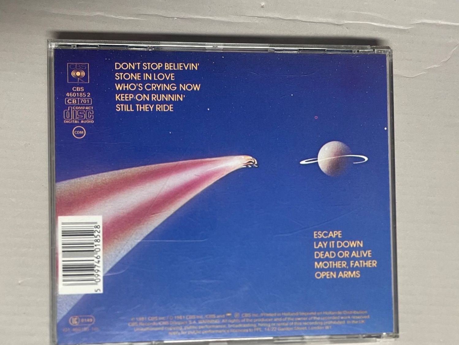 CDs: Journey – Escape – Gebraucht aus Muri b. Bern von AdidasCollector 2