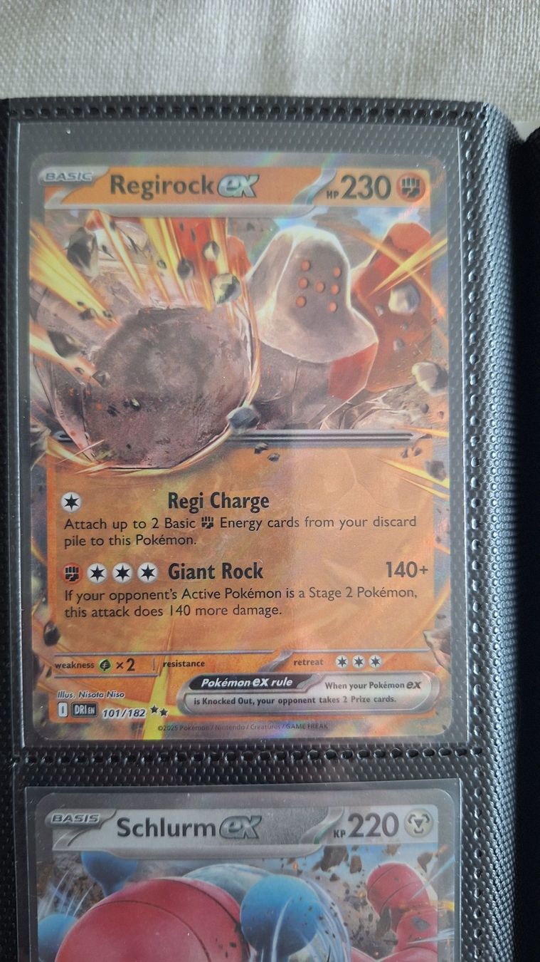 Pokémon Carte collezionabili: Regirock ex - Destined Rivals – Usato da Altstätten SG venduto da GGsGameshop