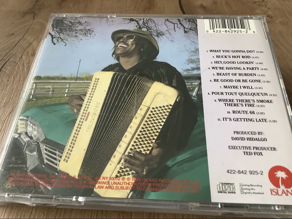 CD: Buckwheat Zydeco - Where There's Smoke CD – Usato da herzogenbuchsee venduto da HIFIANER 1