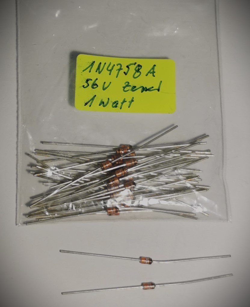 Siemens Componenti elettronici: 1N4758A 56 Volt Si Zenerdiode – Nuovo (secondo la descrizione) da Oberwangen b. Bern venduto da Vittorio0