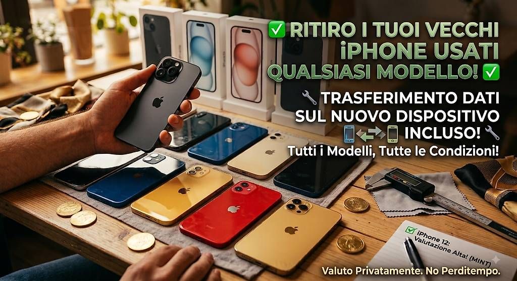 Portables:   Ritiro iPhone usati + Trasferimento dati GRATIS  – D'occasion à Sigirino par and_kgv7