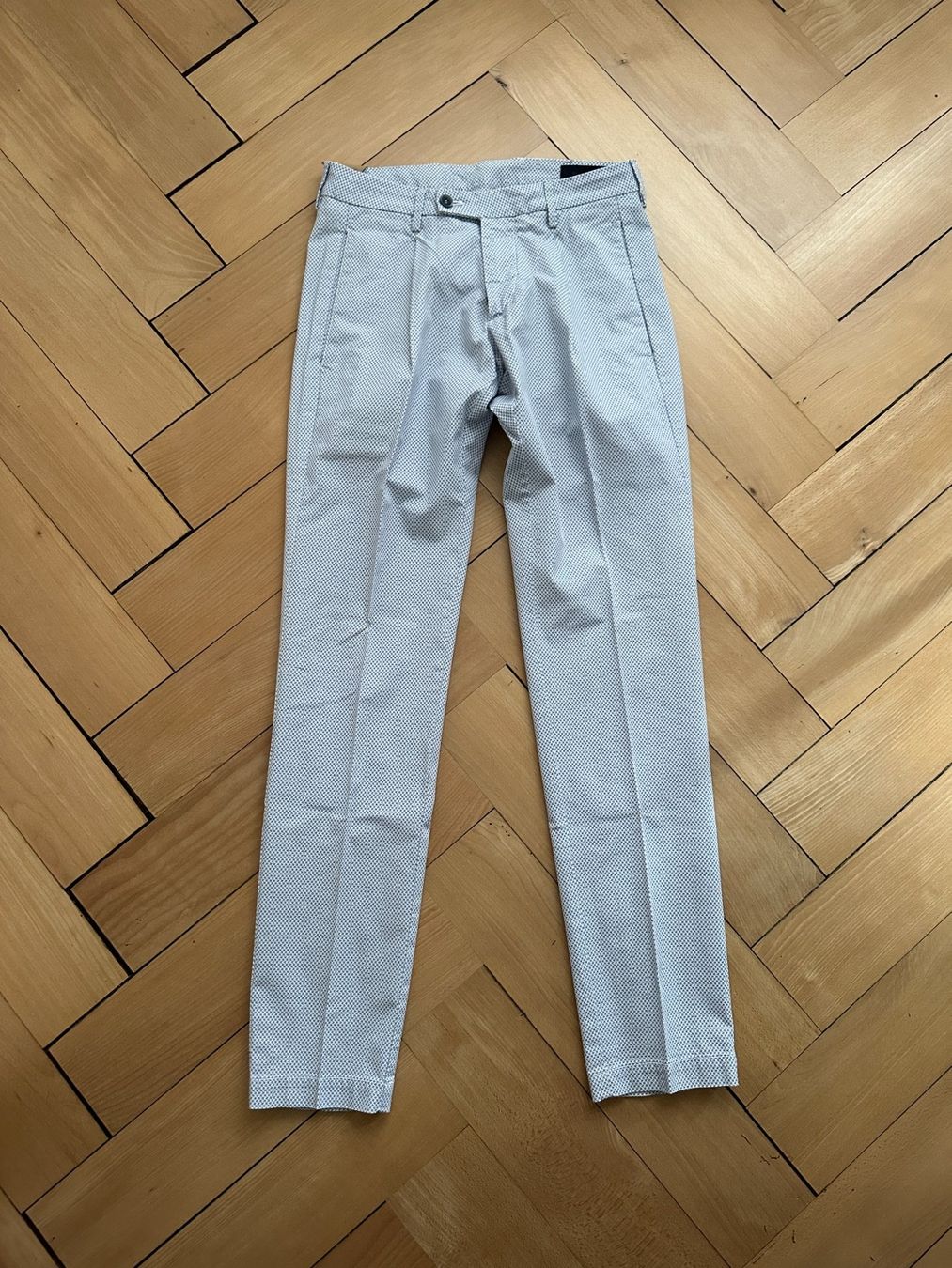 Hosen: BRO-SHIP - Hose weiss-blau gemustert 30 – Neu (gemäss Beschreibung) aus Zürich von Diazaio