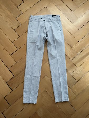 BRO-SHIP - Hose weiss-blau gemustert 30