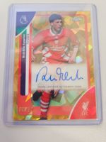 2025 Robbie Fowler Topps Chrome PL Gold Wave/50 Liverpool FC