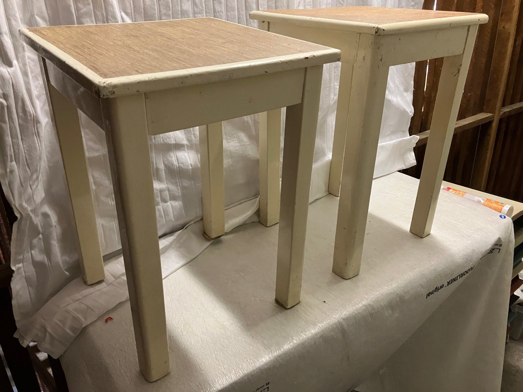 Sgabelli: Vintage Hocker Taburettli – Usato da Zürich venduto da Uringo 1