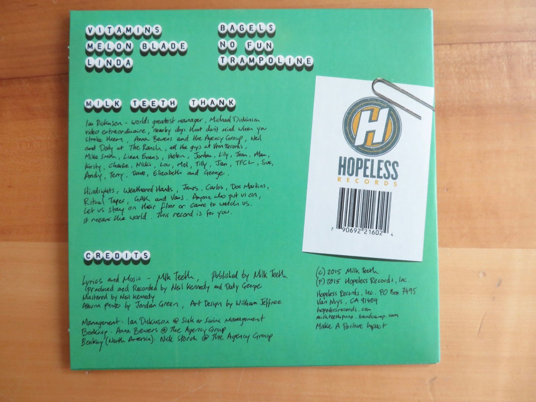 CDs: Milk Teeth – Gebraucht aus Bern von mordswein 1