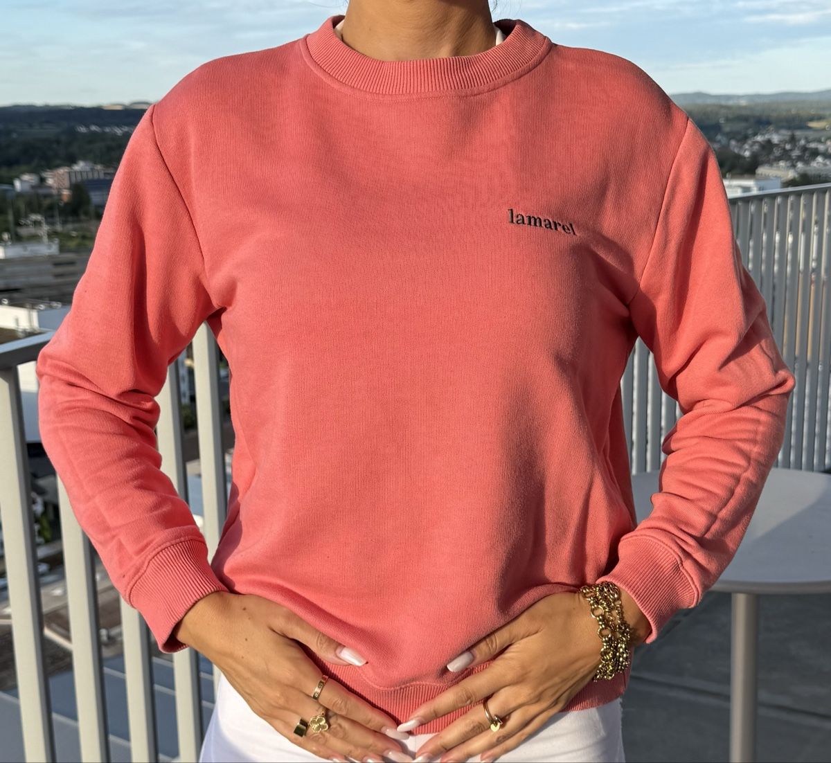 Lamarel Pullover & Sweatshirts: Lamarel Pullover Coral Size S – Gebraucht aus Dübendorf von ReLoved_Fashion_ZH
