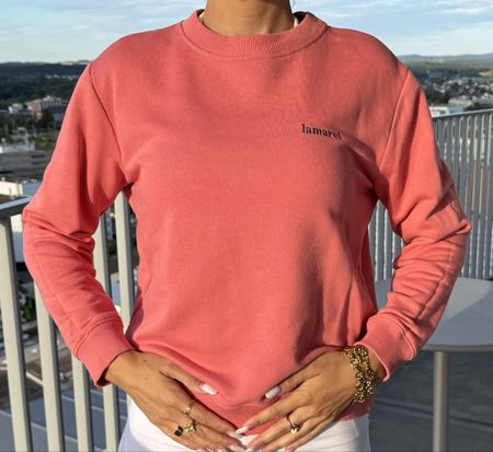 Lamarel Pullover Coral Size S
