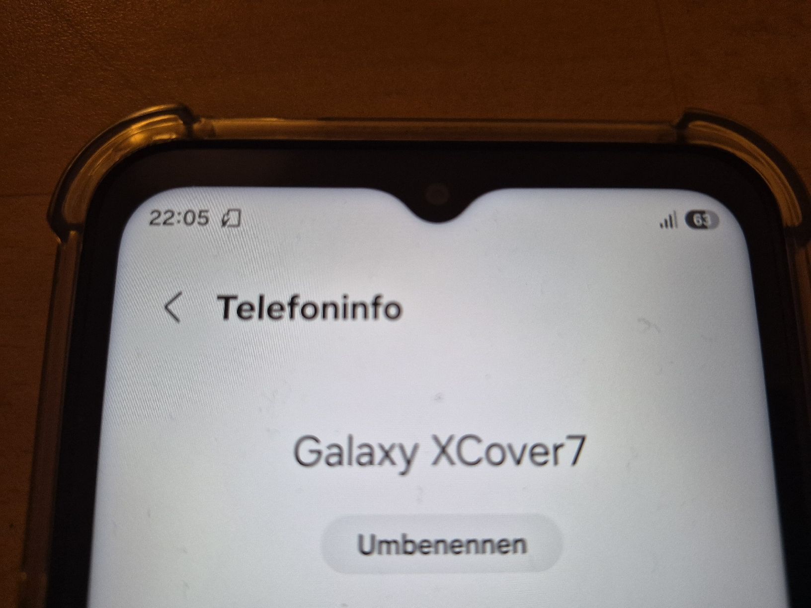 Samsung Portables: samsung xcover 7mit Hülle – D'occasion à Dielsdorf par BARDARRU 3