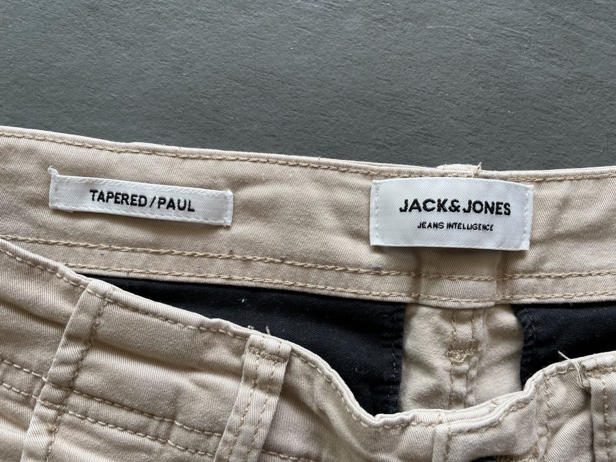 Jack & Jones Pantaloni: Jack&Jones Cargohose Tapared Paul, Grösse 29/30 – Usato da Birmenstorf AG venduto da karioli01 2