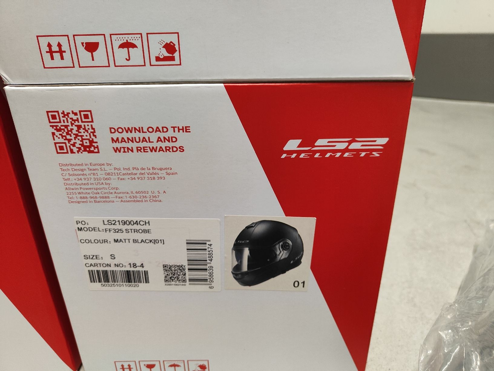 Caschi & visiere: Motorrad Helm  – Nuovo e nell'imballaggio originale da Flims-Waldhaus venduto da NickY30 7