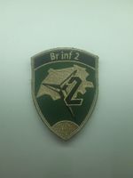 BADGE ECUSSON MILITAIRE SUISSE BR INF 2