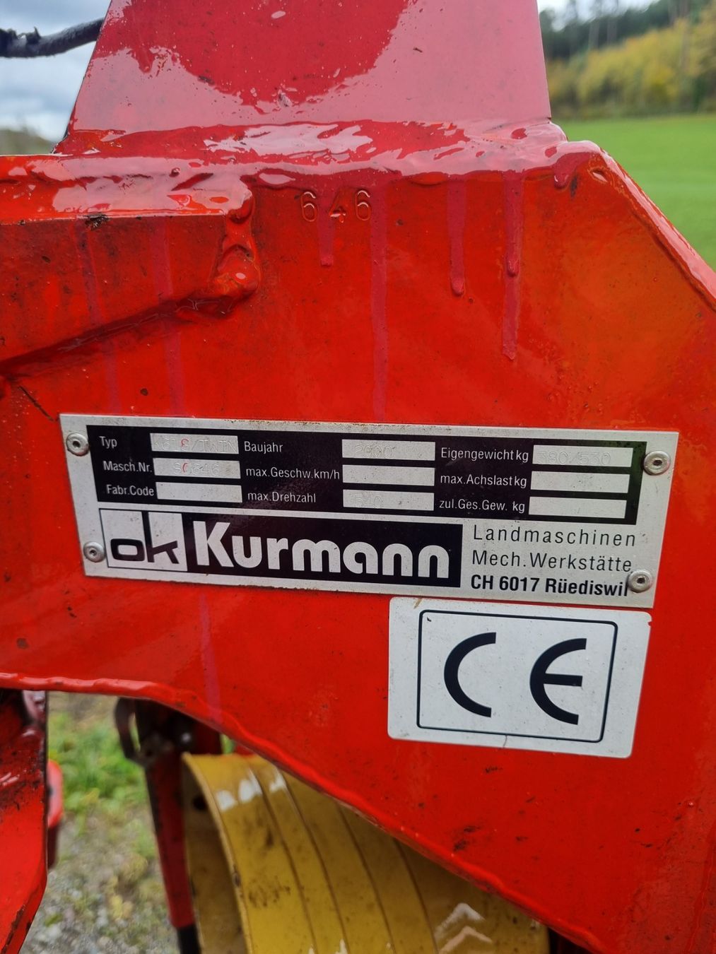 Tutte le macchine: Aufbereiter Kurmann Twin k618 – Usato da Hedingen venduto da Chrampfcheib01 2