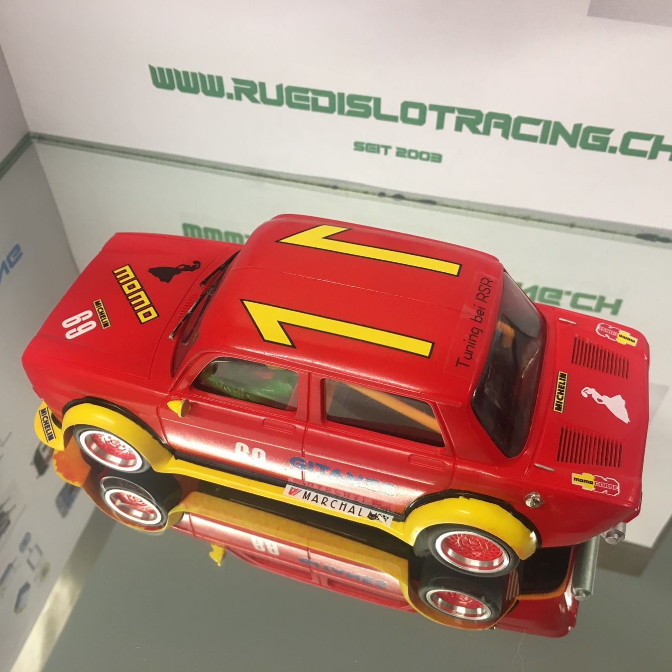 Rennbahnen: BRM Simca 1000 1:24 Rennslotcar – Gebraucht aus Rümlang von Niro69 5