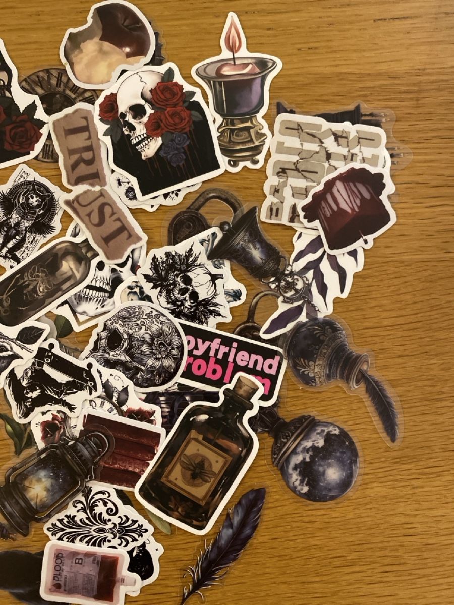 Aufkleber: Dark Stickers/Autocollants – Neu (gemäss Beschreibung) aus Rossemaison von Bird19 3