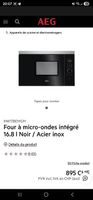 AEG Four à micro-ondes intégré