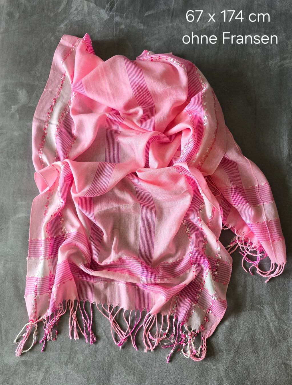 Foulard & Sciarpe: Rosa Sommer Schal – Usato da Meggen venduto da everydaysale