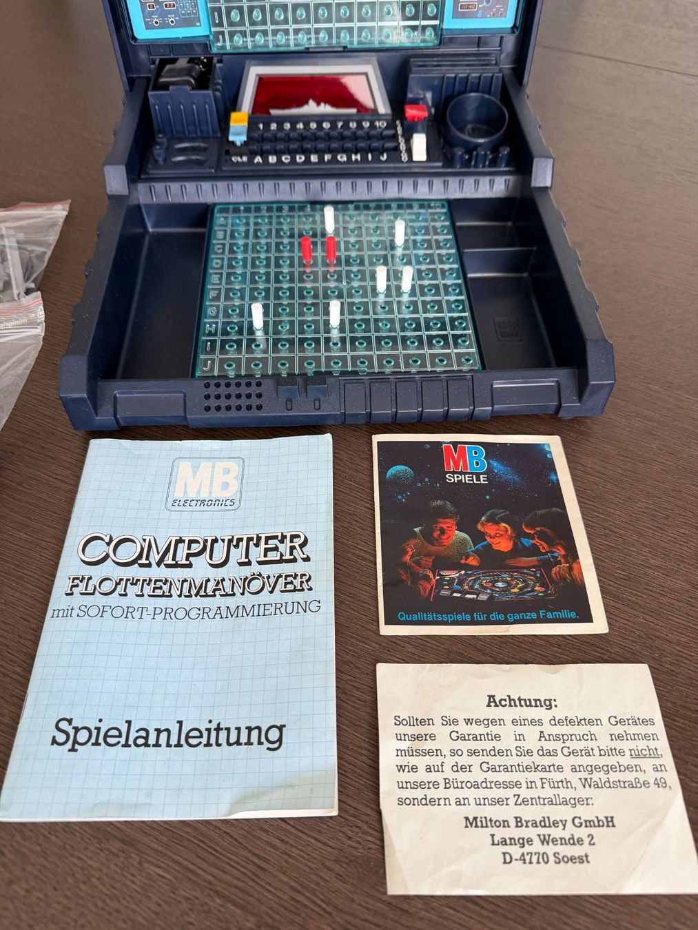 Giochi: MB Electronics Computer Flottenmanöver Vintage 80er – Usato da Kirchlindach venduto da Snoopdoggy74 2