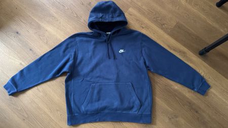 Nike Herren Kapuzenpullover in Dunkelblau Gr. L
