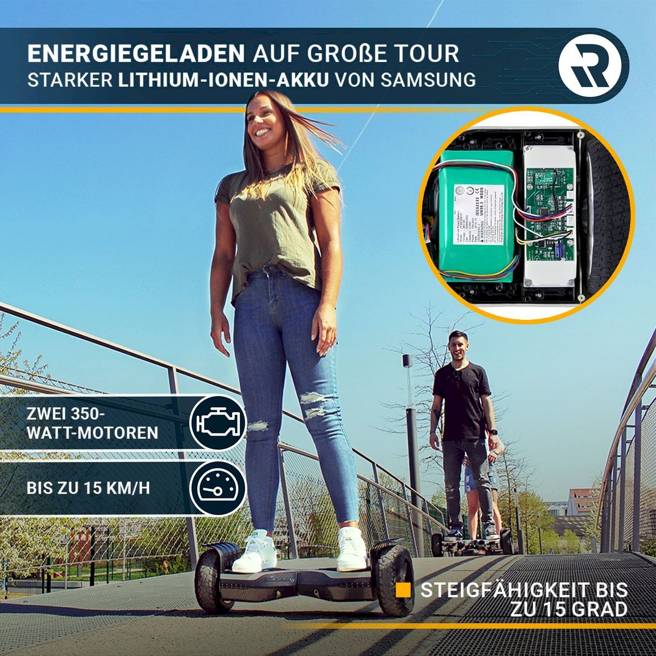Robway Hoverboards: Robway X2 Hoverboard 8.5 Zoll 700W – Neu und originalverpackt aus Bottighofen von zaap 4