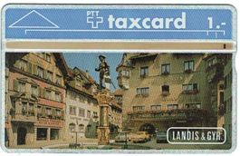 Taxcard 206L_45504 (K-91/45C) Zug 1 Fr. gebraucht 700 Ex