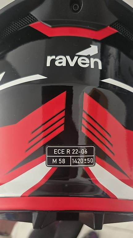 Caschi & visiere: Raven Motocross / Motorrad Helm – Usato da Montlingen venduto da Ost_ch_sell 1