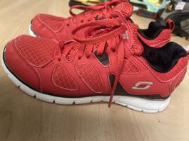 Skechers Flex-Sole SportSneaker, Rot, Gr. 32