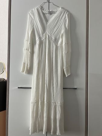 Caroline Constas Sommer-Kleid weiss Grösse M