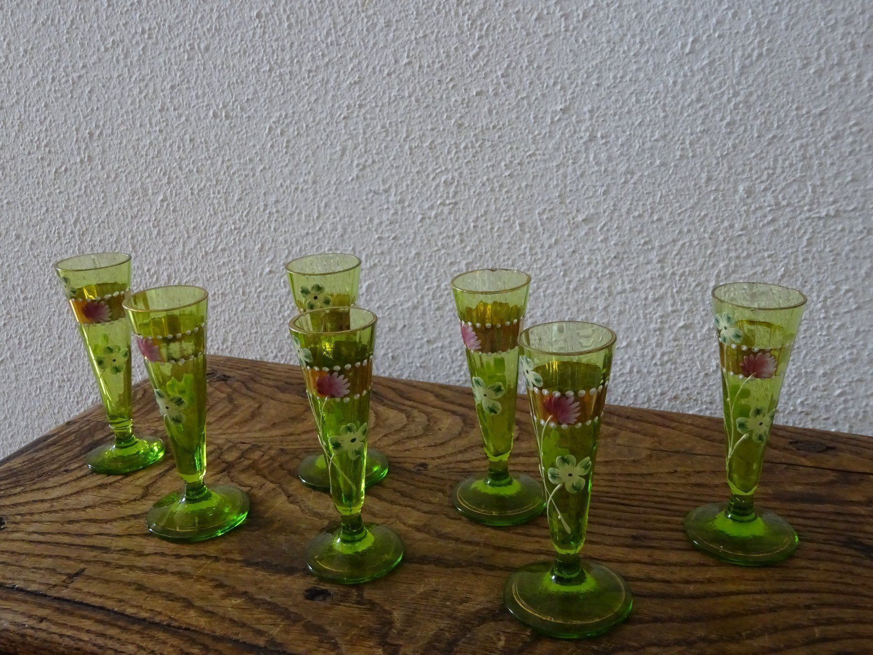 Bicchieri: Mini Champagne Flutes / Waldglas – Usato da Esslingen venduto da eintagammeer 2