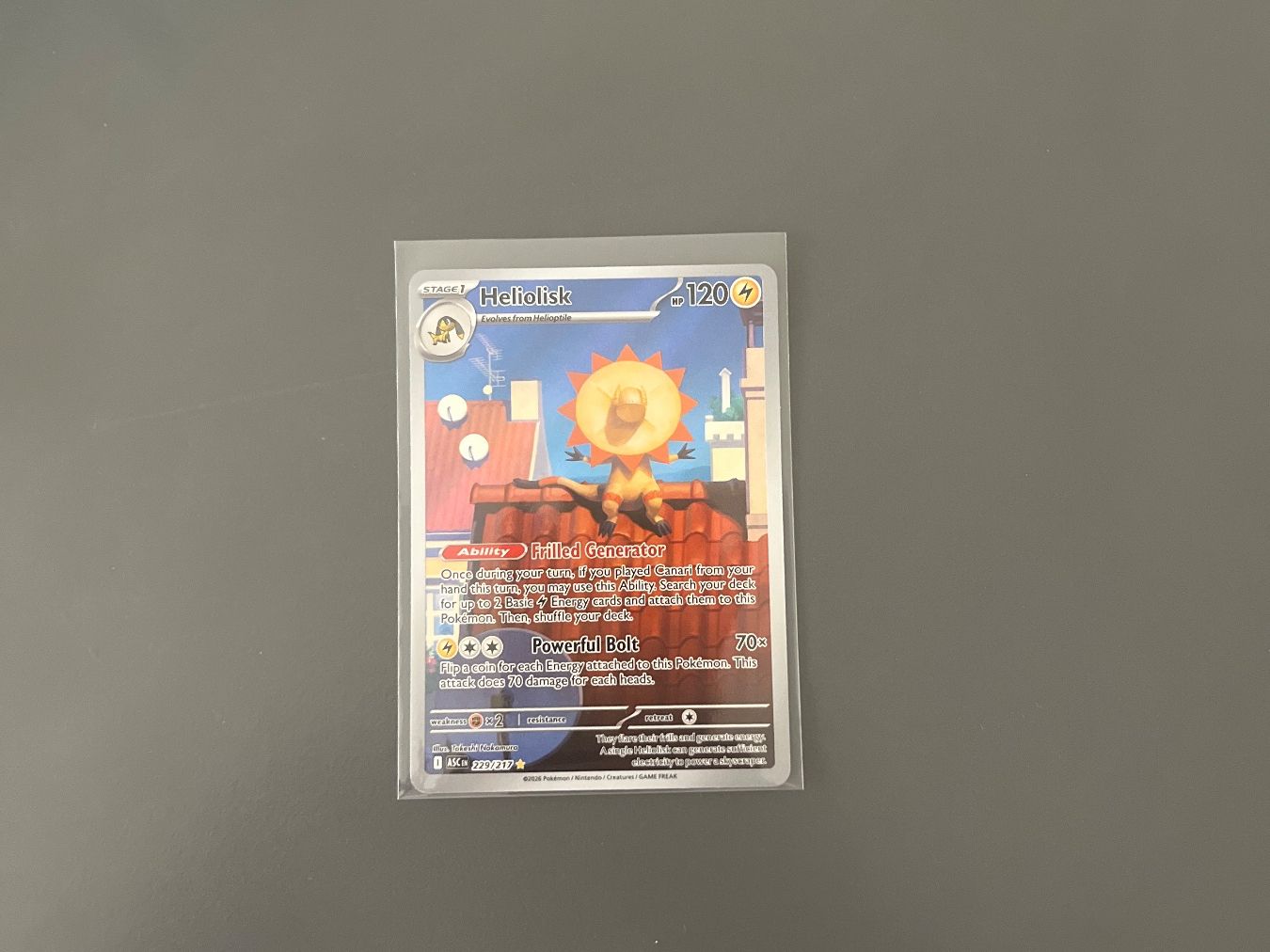 Pokémon Carte collezionabili: Pokémon Heliolisk AR – Usato da Stäfa venduto da and_8dr6