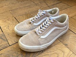 Vans Old Skool beige Wildleder, Grösse 42.5
