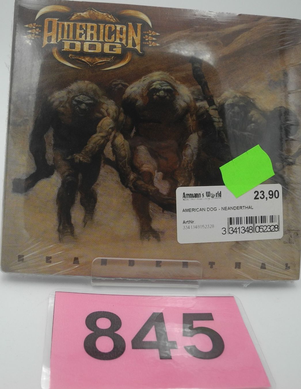 CD: CD American Dog "Neanderthal", Nr. 845 – Nuovo e nell'imballaggio originale da Kottwil venduto da Crazyrolf