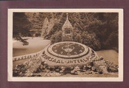 INTERLAKEN - Blumenuhr - 1927