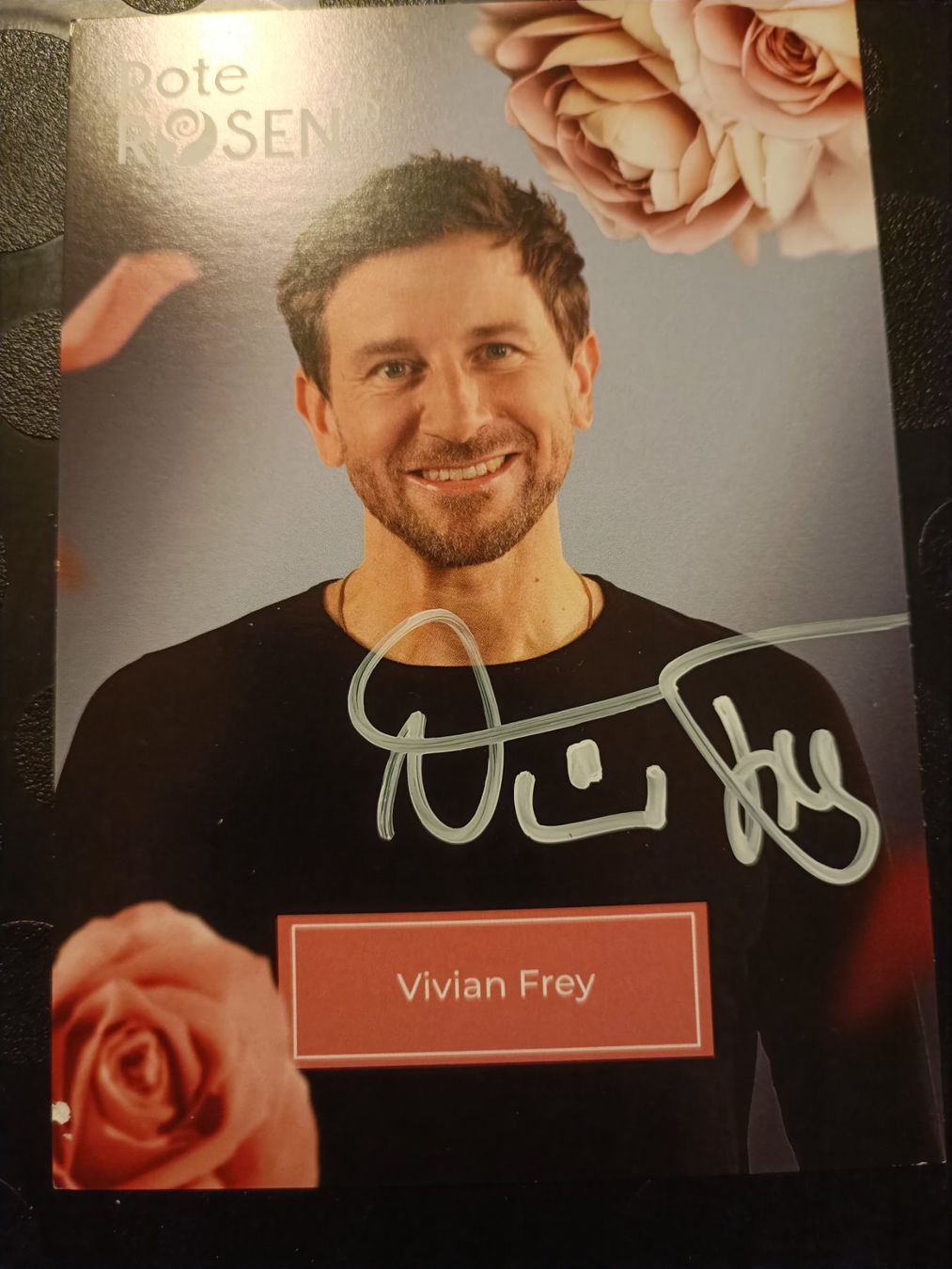 Autografi: Vivian Frey  - handsigniert - Rote Rosen – Usato da Menziken venduto da Artographs