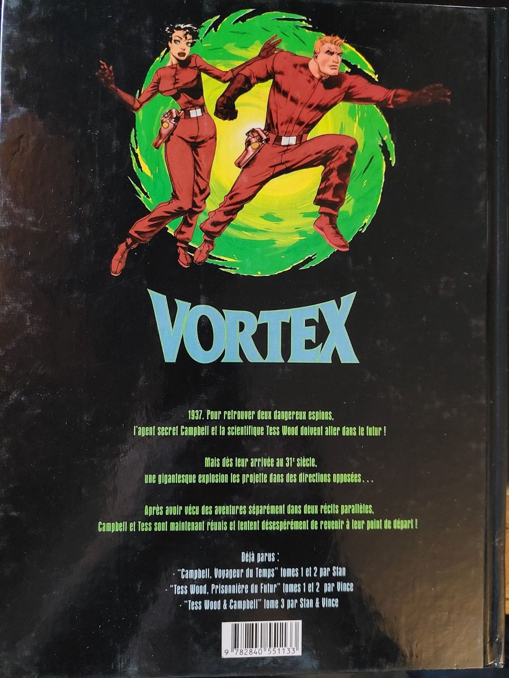 Comics: VORTEX N°5 EO Tess Wood & Campbell - 5 – Gebraucht aus Neuchâtel von  1