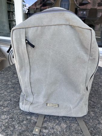 Retro Arbeitsrucksack mit Laptopfach von Margelisch