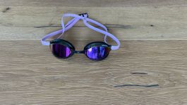 Badebrille Arena lila neuwertiger Zustand