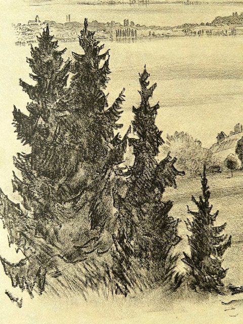 Grafica & Litografie: ✏️ Arenenberg + Salenstein Lithographie E. E. Schlatter – Usato da Ruswil venduto da Tango23 4