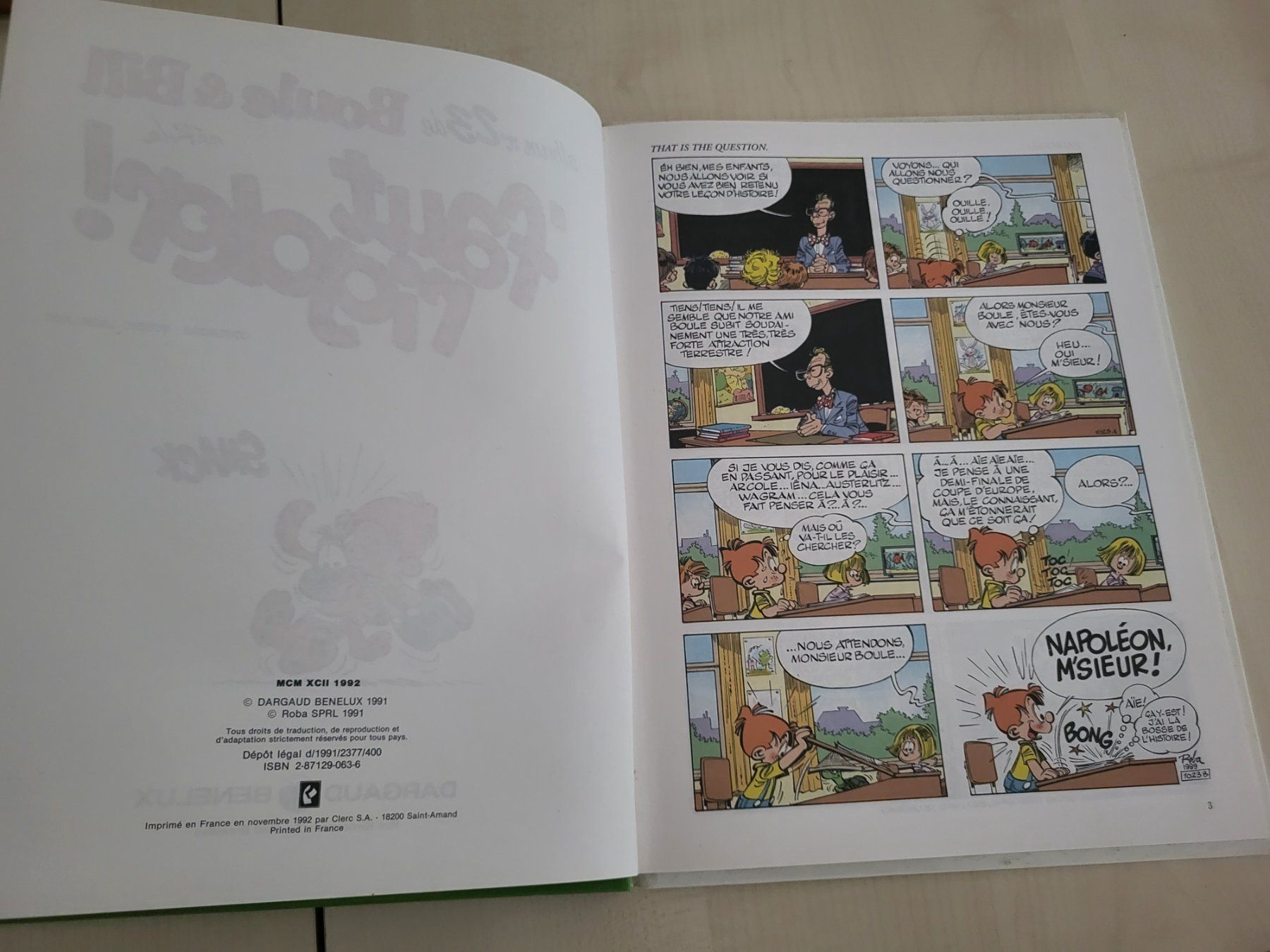 Fumetti: Bande dessinée Boule et Bill – Usato da St-Ursanne venduto da kmi_6pyk 2