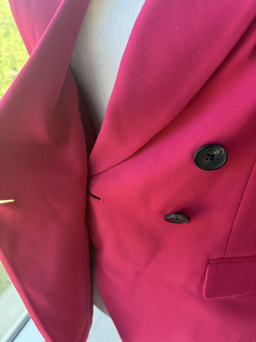 We Giacche: WE Hot Pink Double-Breasted Blazer Jacket Size L – Usato da Nyon venduto da Deb_D39 2
