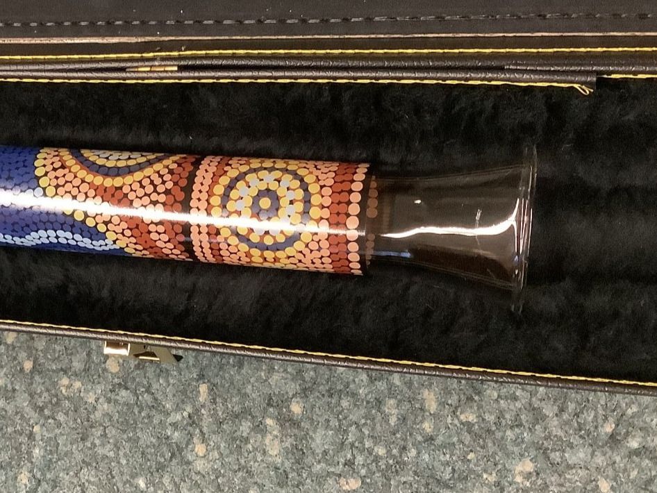 Strumenti musicali: Didjeridoo aus Borosilikatglas – Nuovo e nell'imballaggio originale da Schaffhausen venduto da outlet-music 3